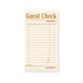 Guest Check Pad | Coffee Color