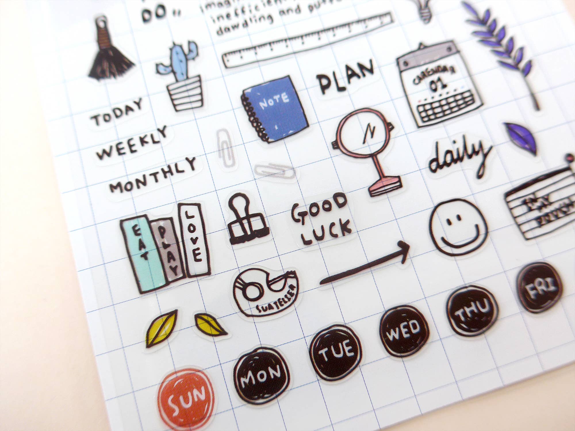 Daily Sticker Sheet