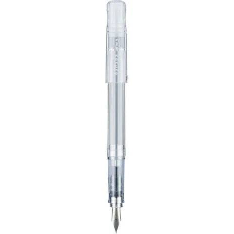Kakuno Fountain Pen Clear Barrel/Cap Extra Fine