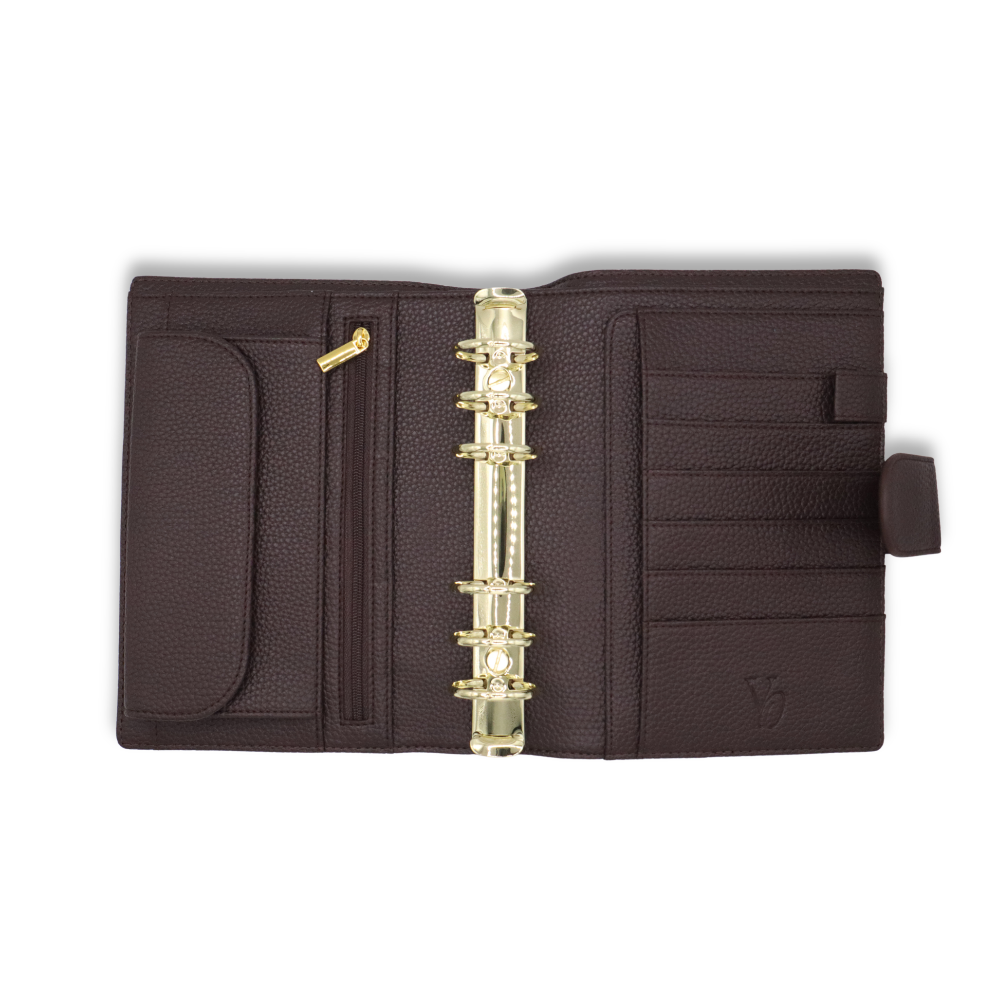 Mocha Luxe Planner | Personal Size Rings