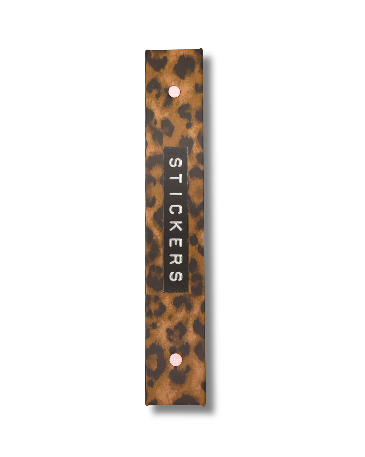 VO Leopard Sticker Binder