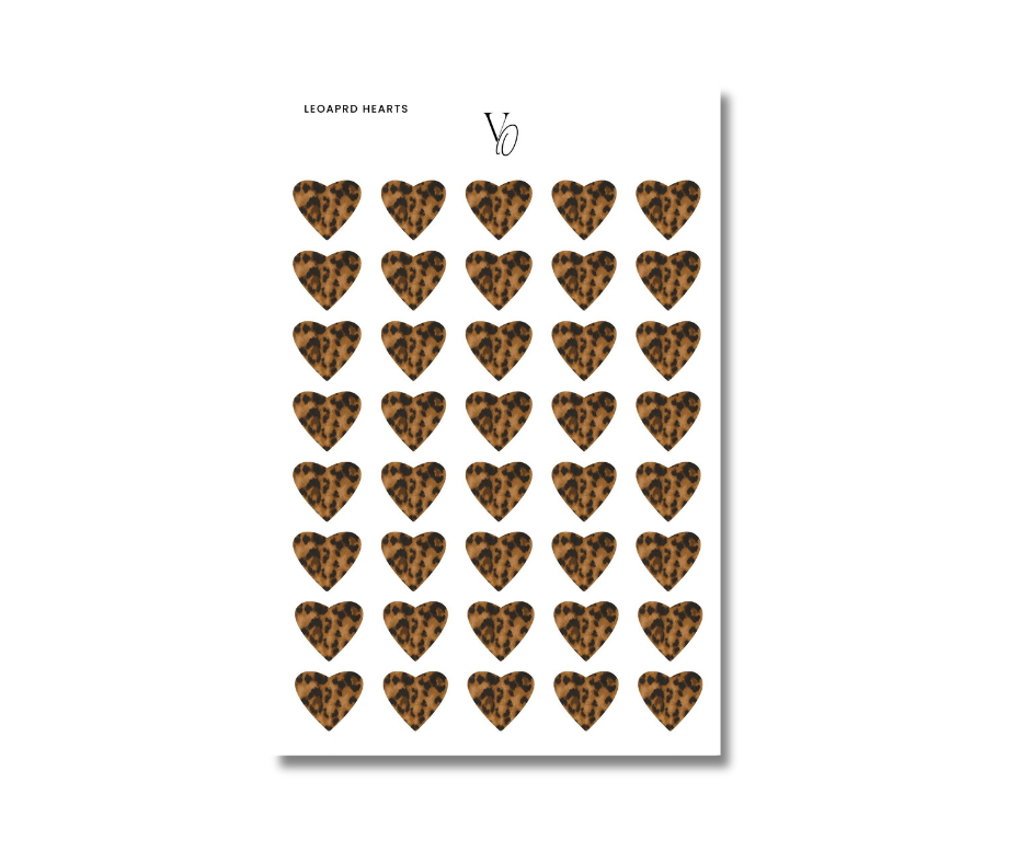 Leopard Hearts