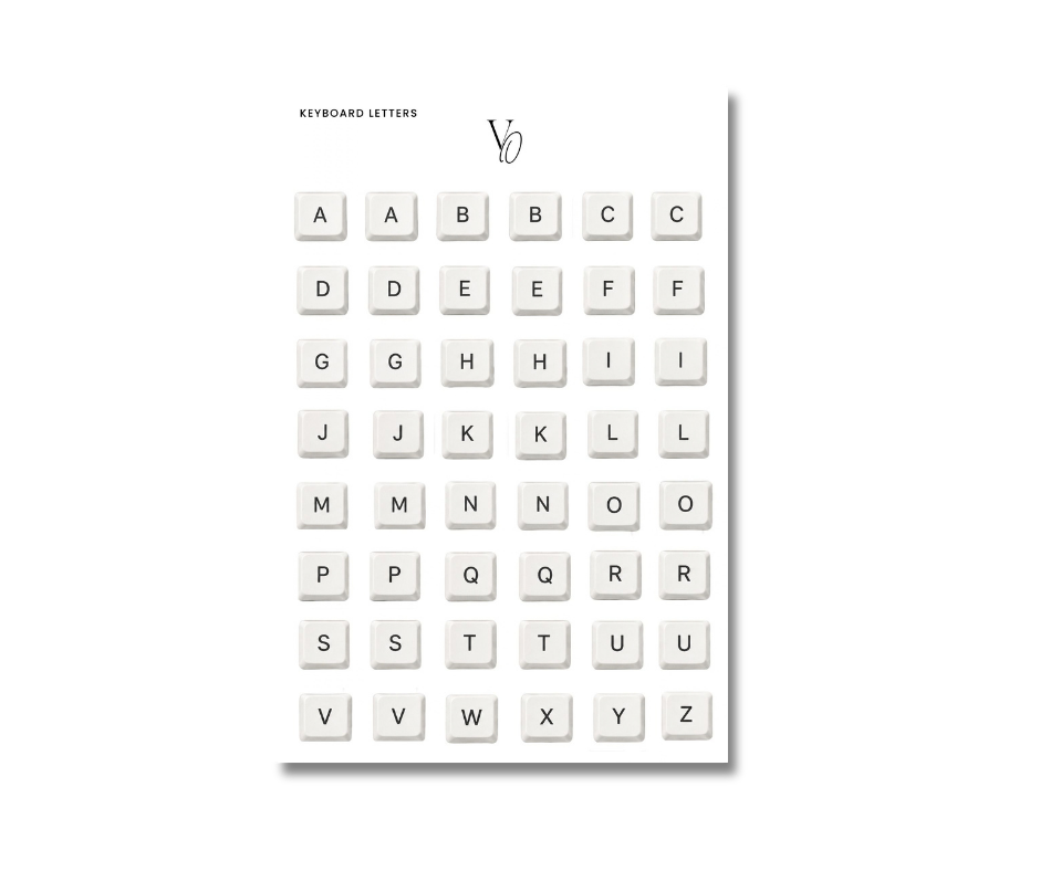 Keyboard Letters
