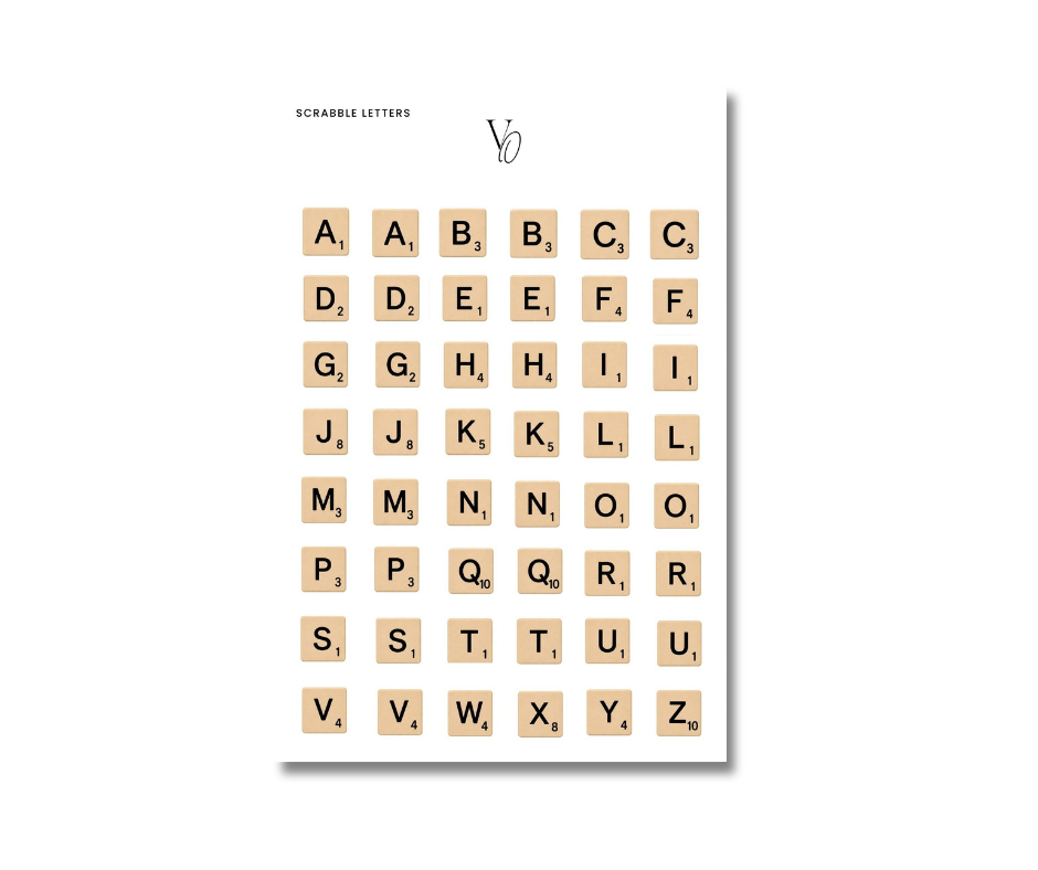 Scrabble Letters