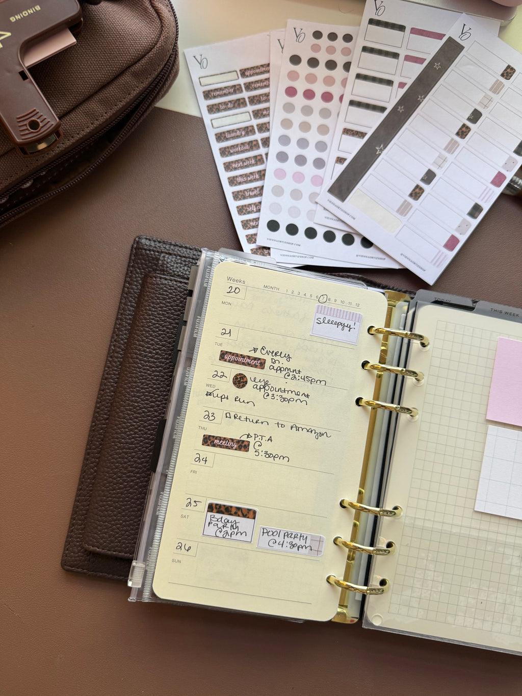 Everyday Sticker Kit - The Leopard Edit