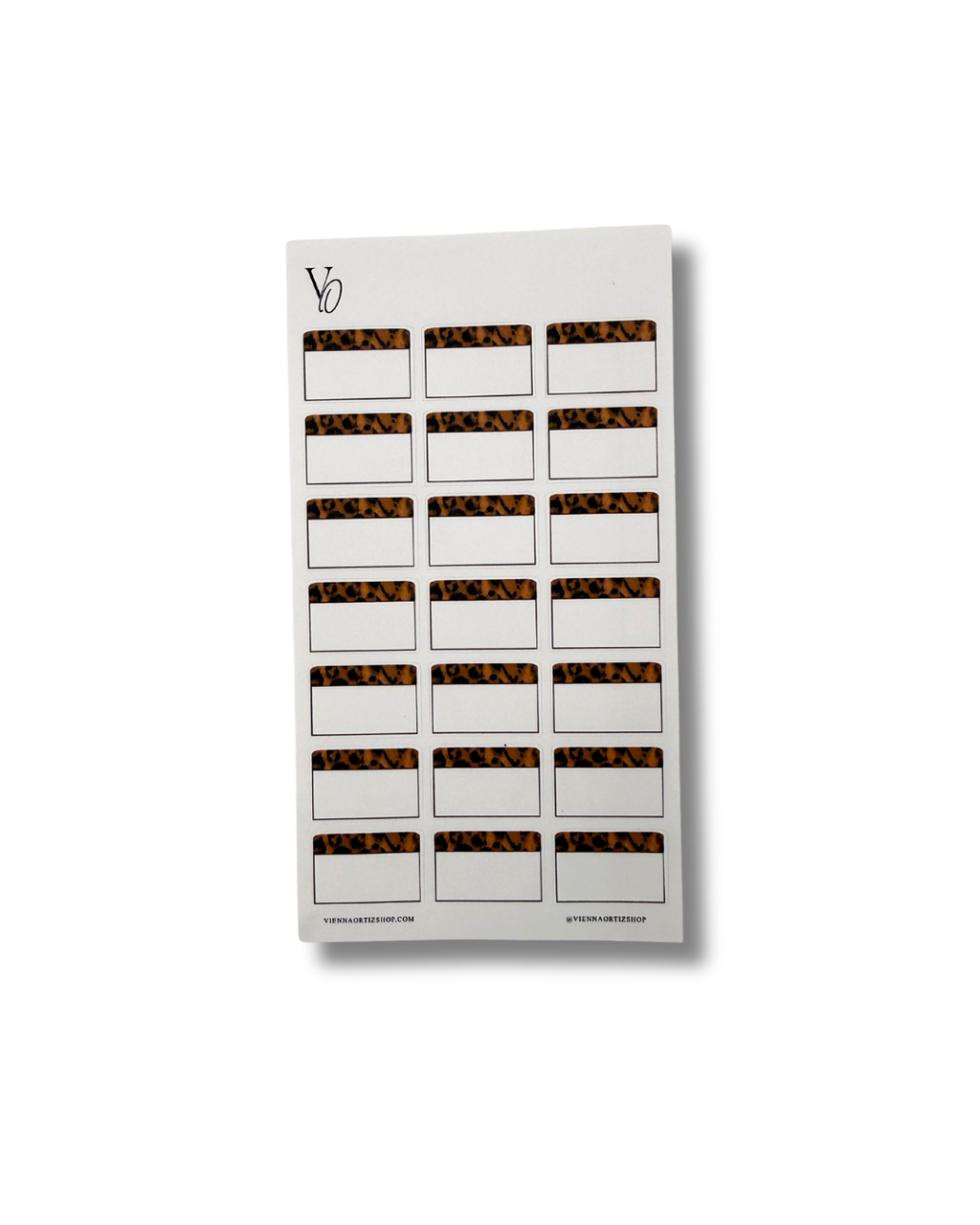 Everyday Sticker Kit - The Leopard Edit