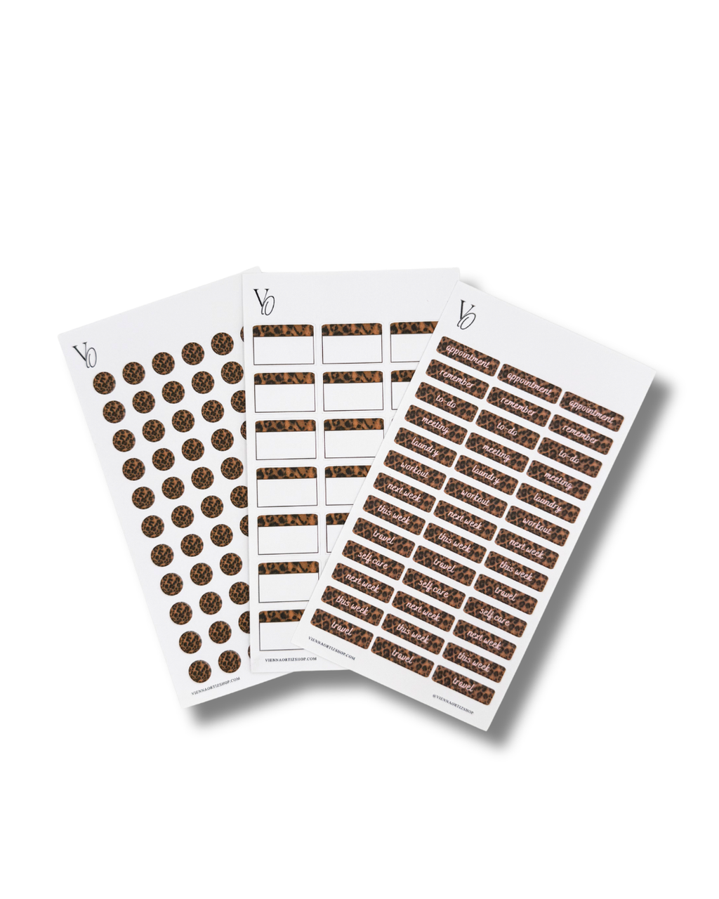 Everyday Sticker Kit - The Leopard Edit