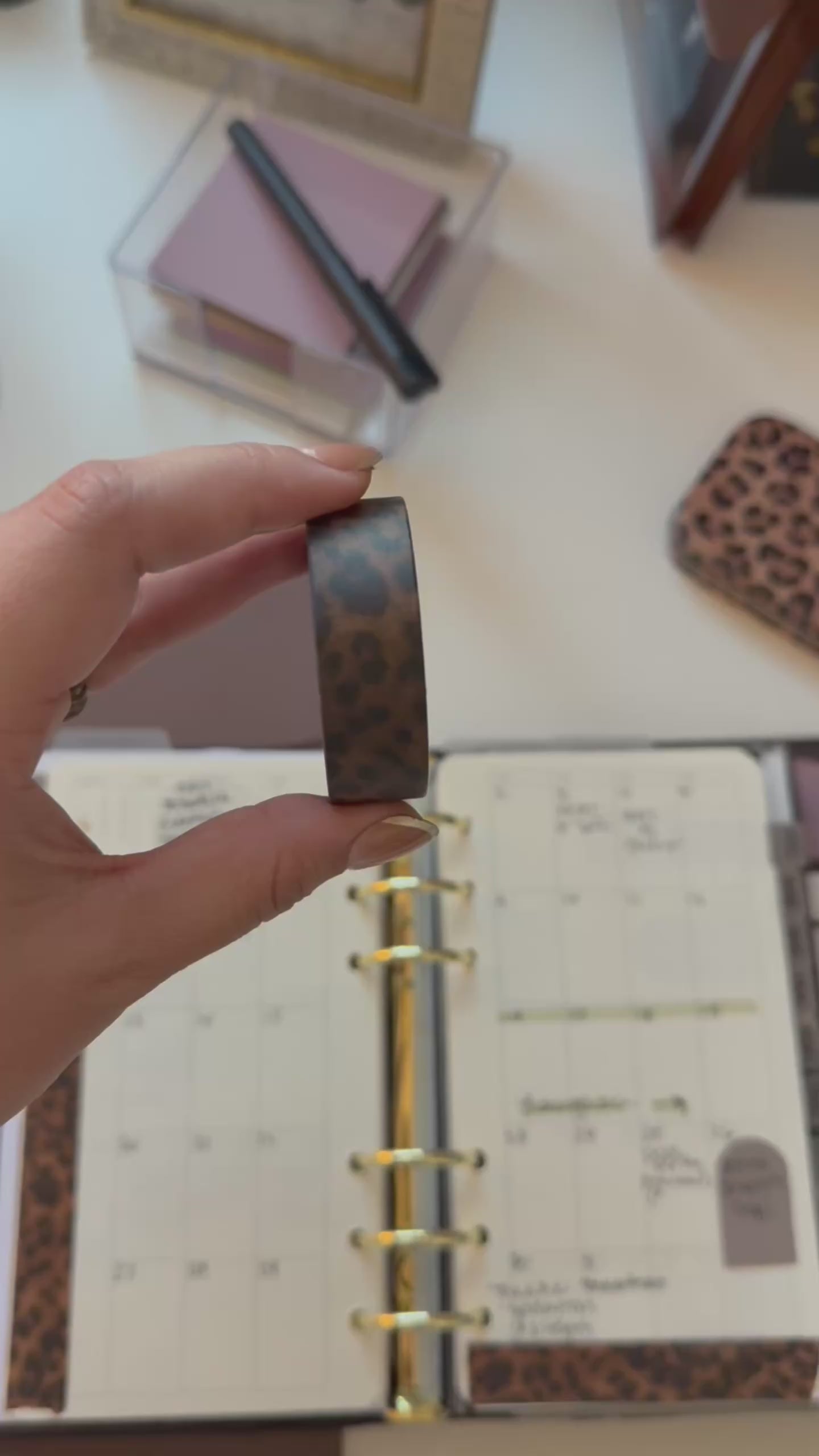Leopard Washi Tape