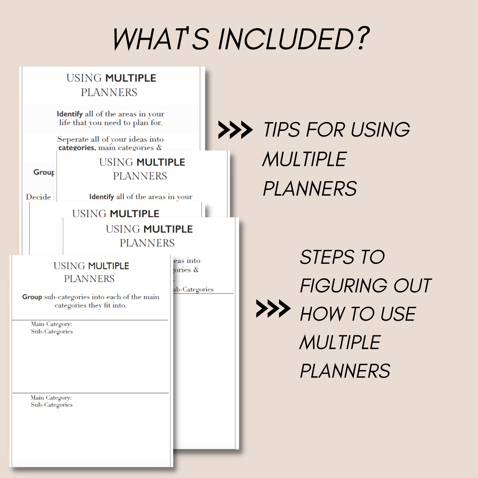Using Multiple Planners Bundle