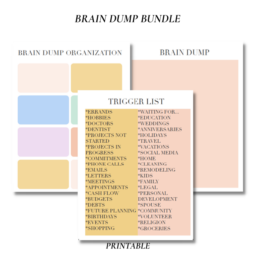 Brain Dump Bundle
