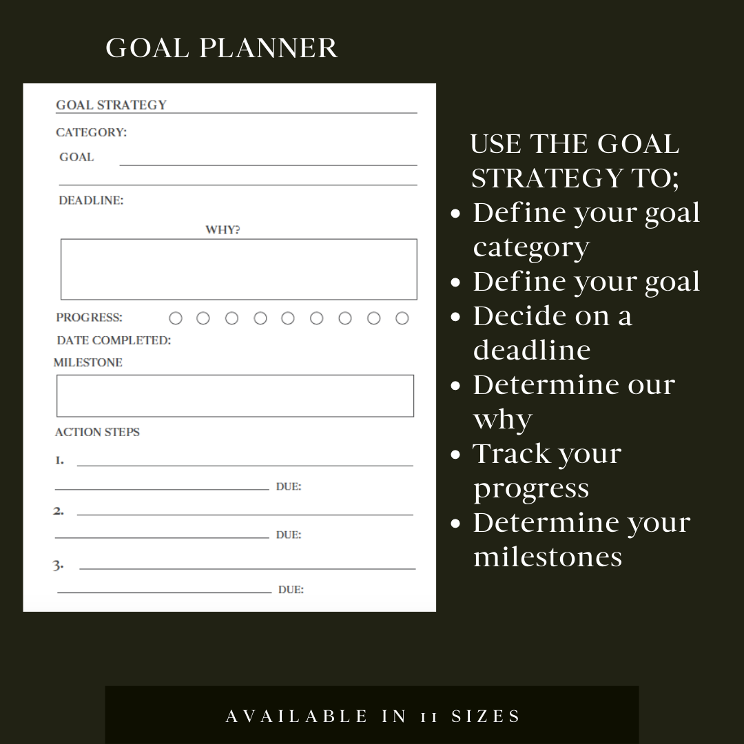Goal Setting Bundle