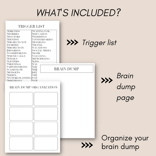 Brain Dump Bundle