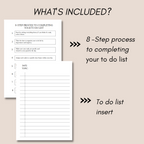 8-Step Process To Completing Your To Do List