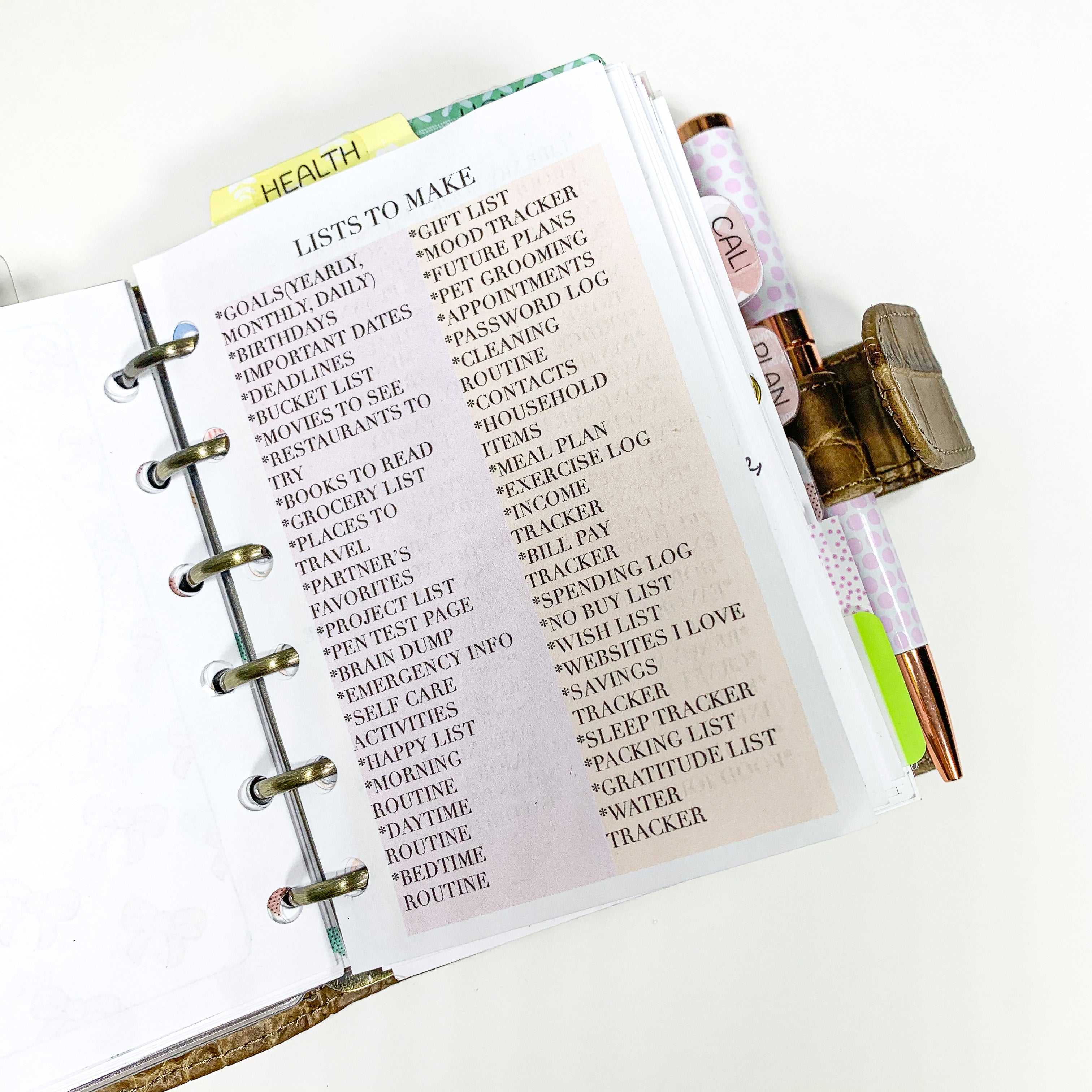Lists To Make Bundle