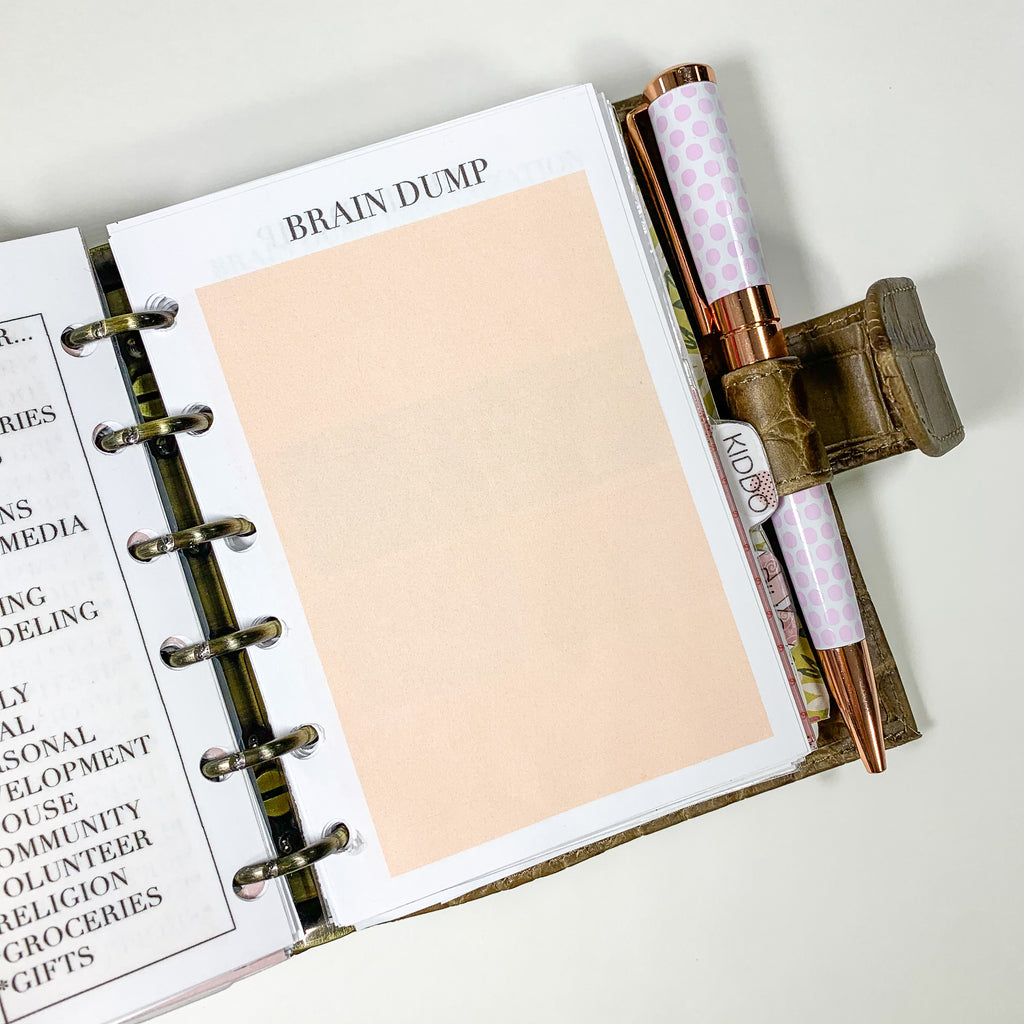 Brain Dump Bundle