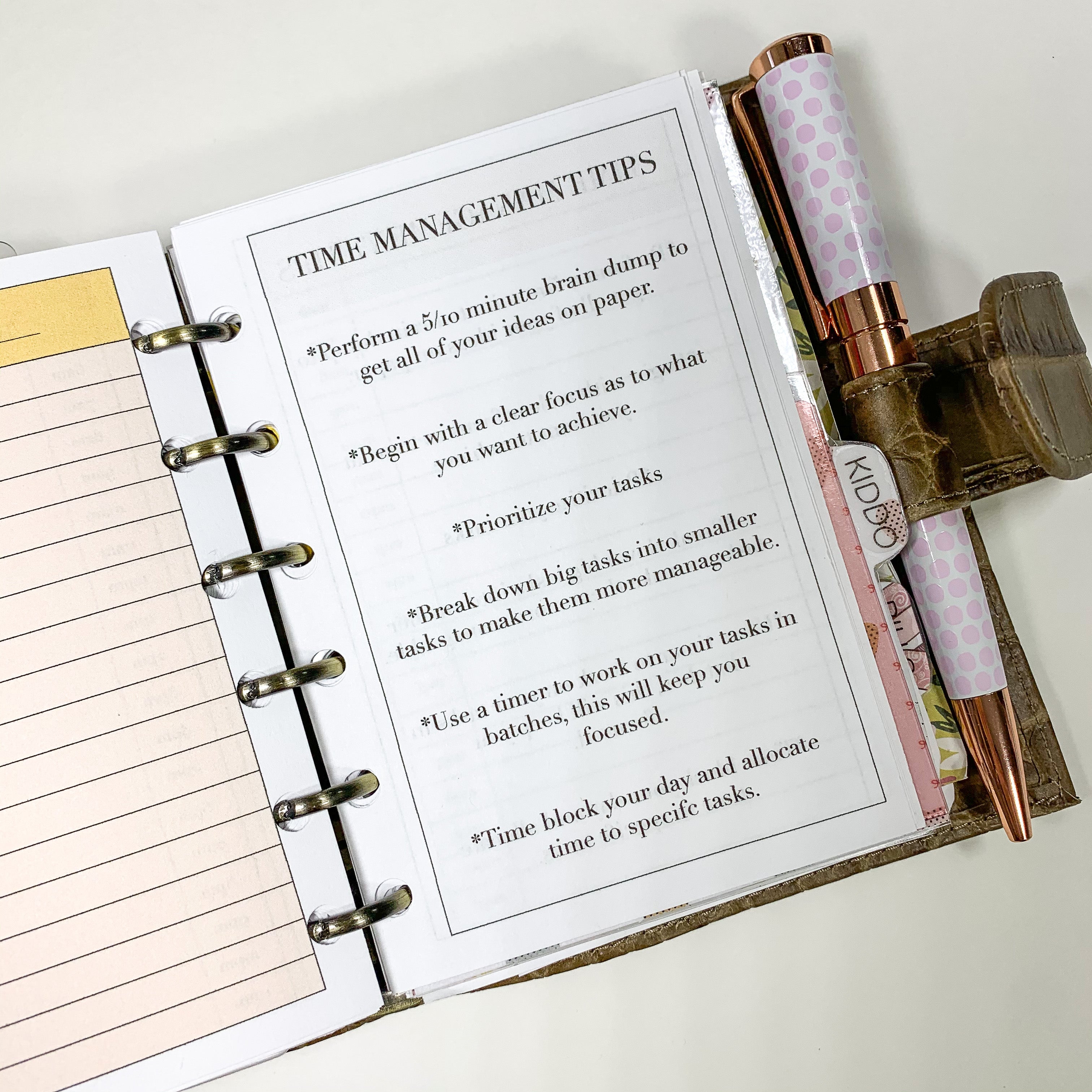 Time Management Tips & Time Blocking