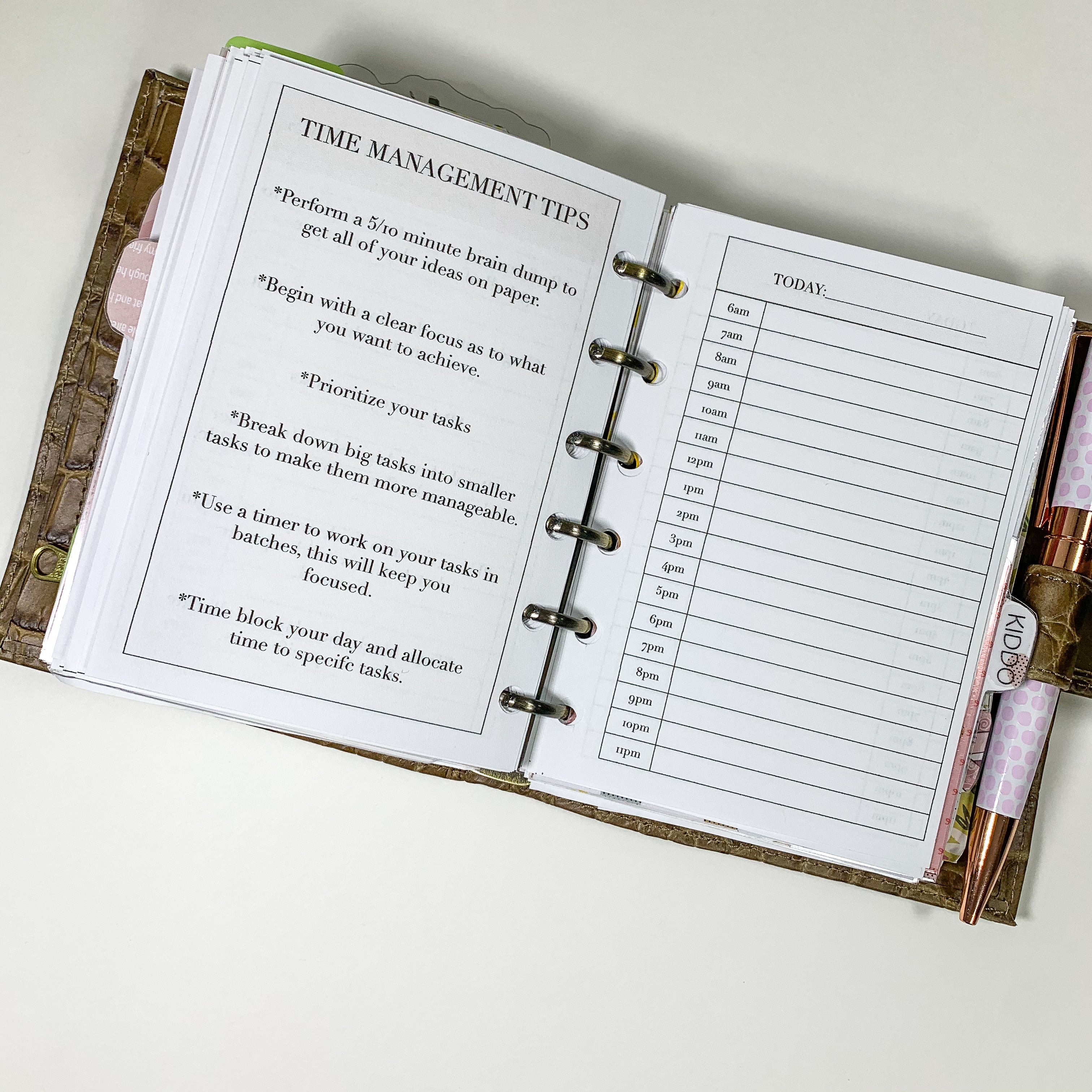 Time Management Tips & Time Blocking
