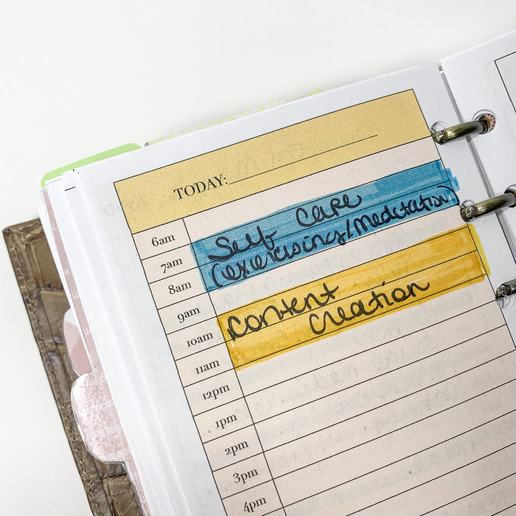 Time Management Tips & Time Blocking