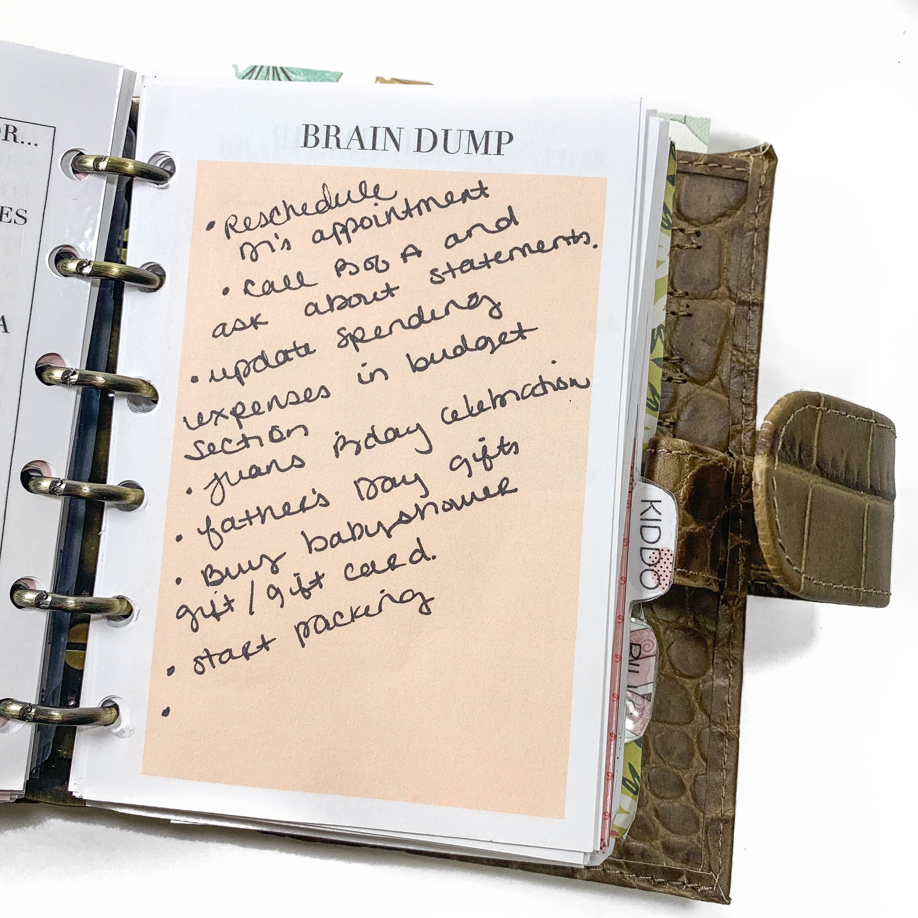 Brain Dump Bundle