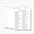 Brain Dump Bundle