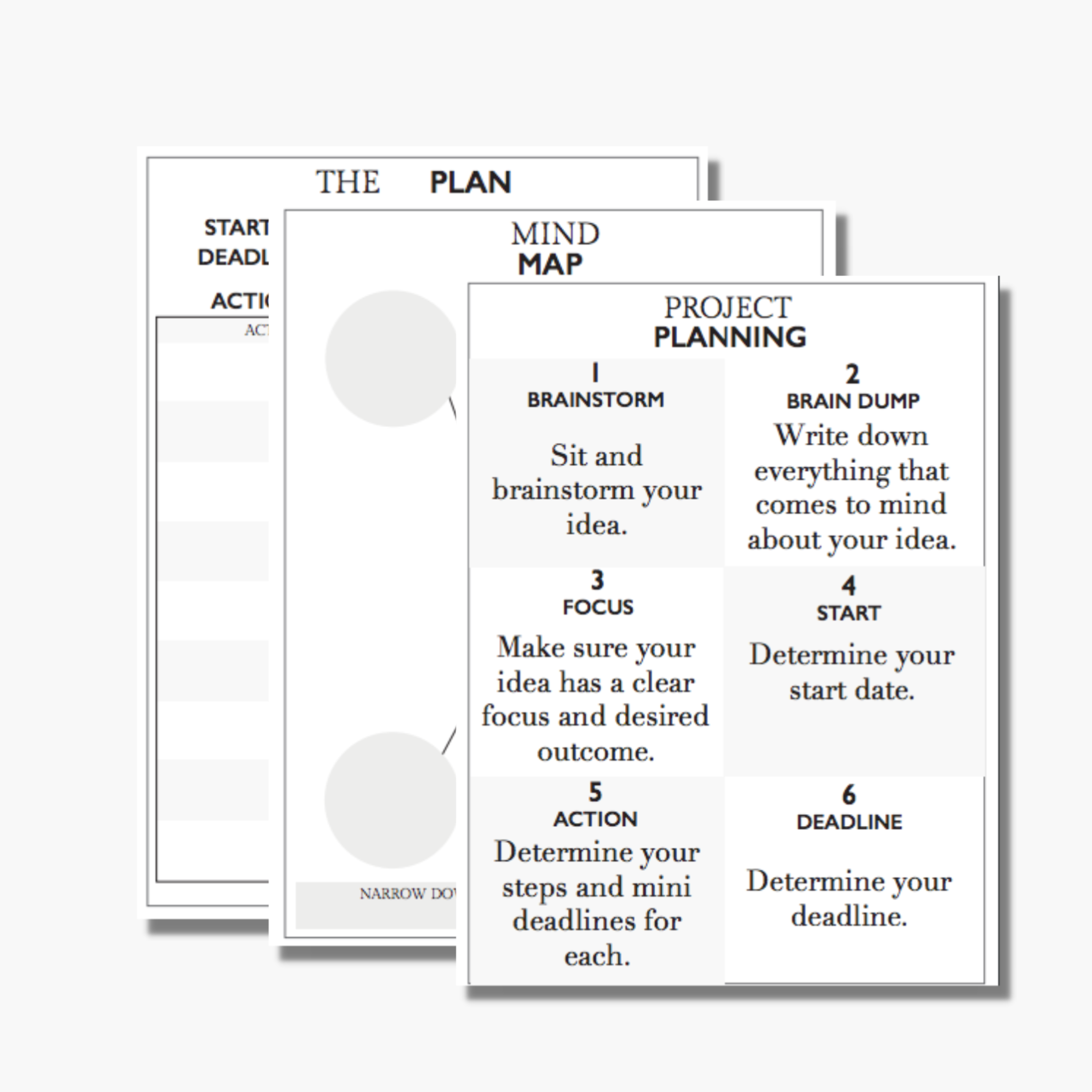 Project Planning Bundle
