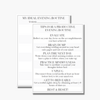 Ideal Evening Routine Tips & Evening Routine Plan