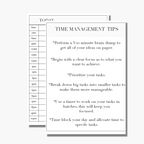 Time Management Tips & Time Blocking