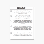 Reflect On The Previous Week - Digital Download