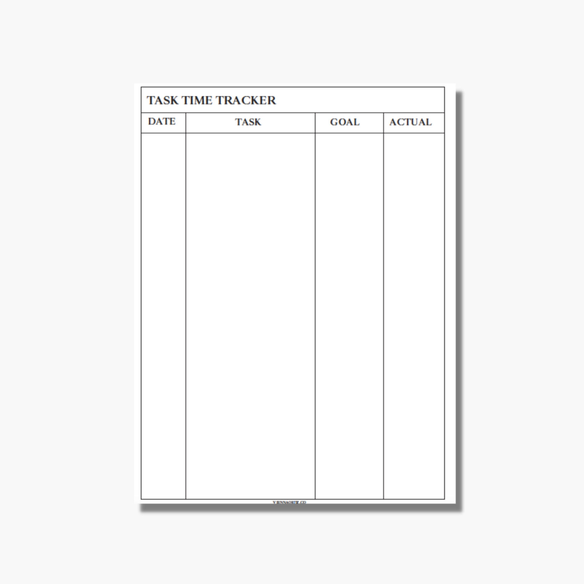 Task Time Tracker