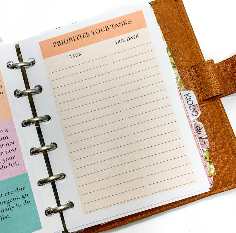 Prioritizing List & To Do Lists