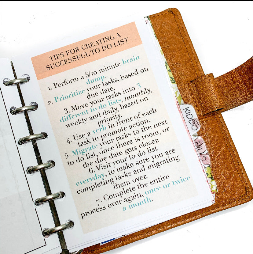 To Do List & Prioritizing Tips