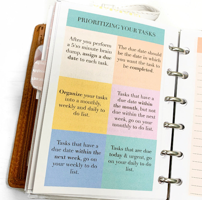 To Do List & Prioritizing Tips
